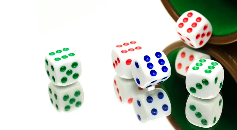 Inred med casinots färger och former