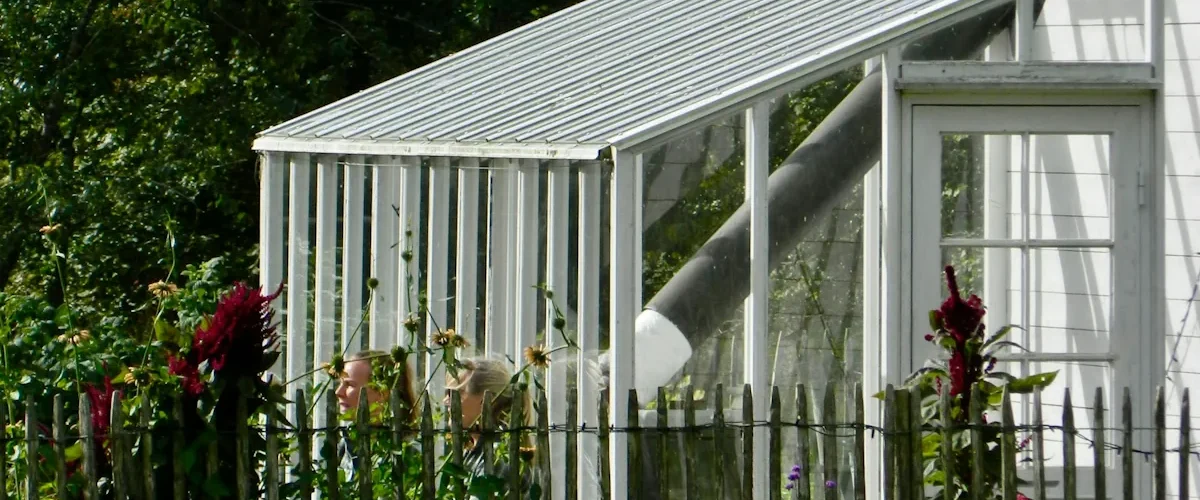 Bygga växthus i trädgården